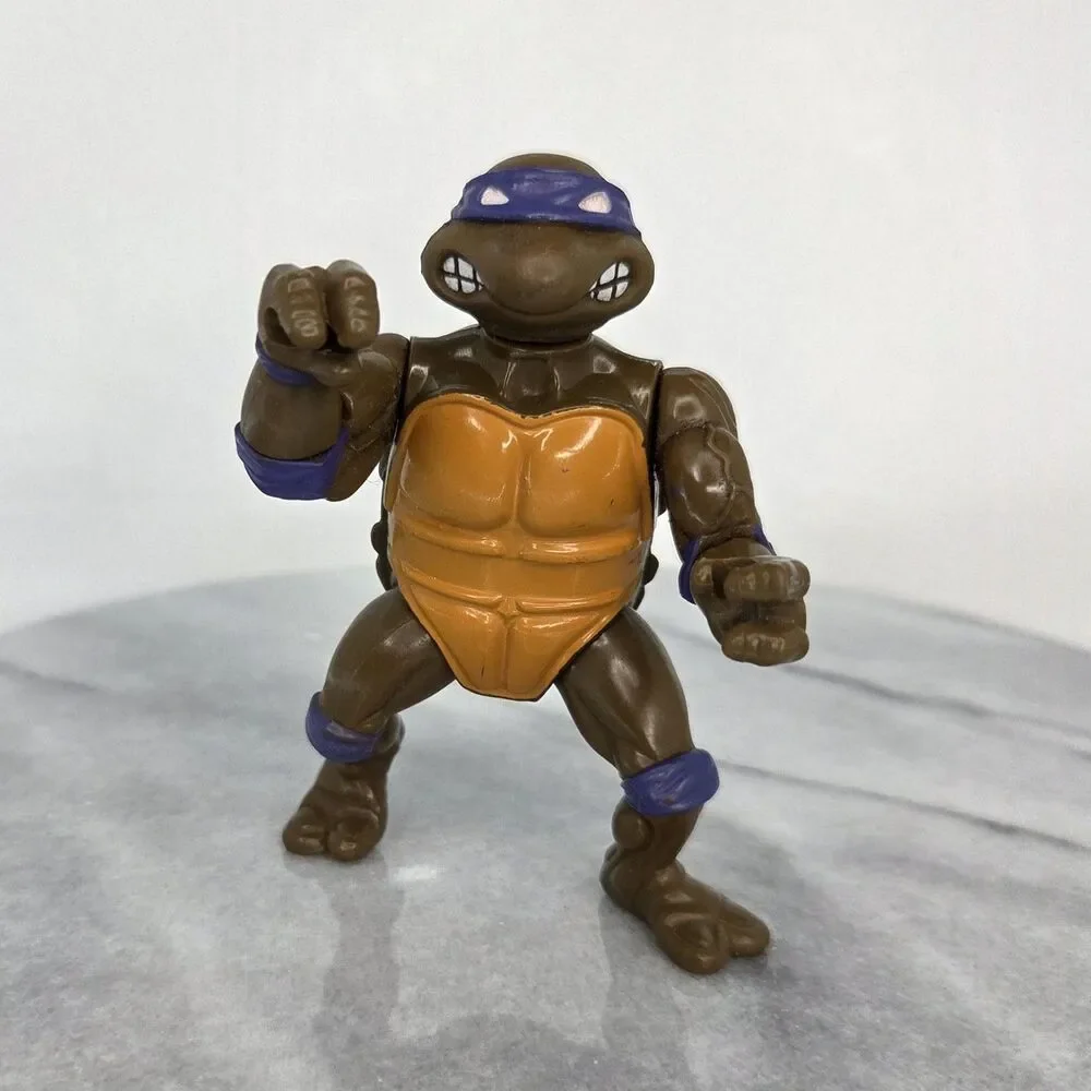 Vintage 1988 TMNT Donatello Action Figure 4